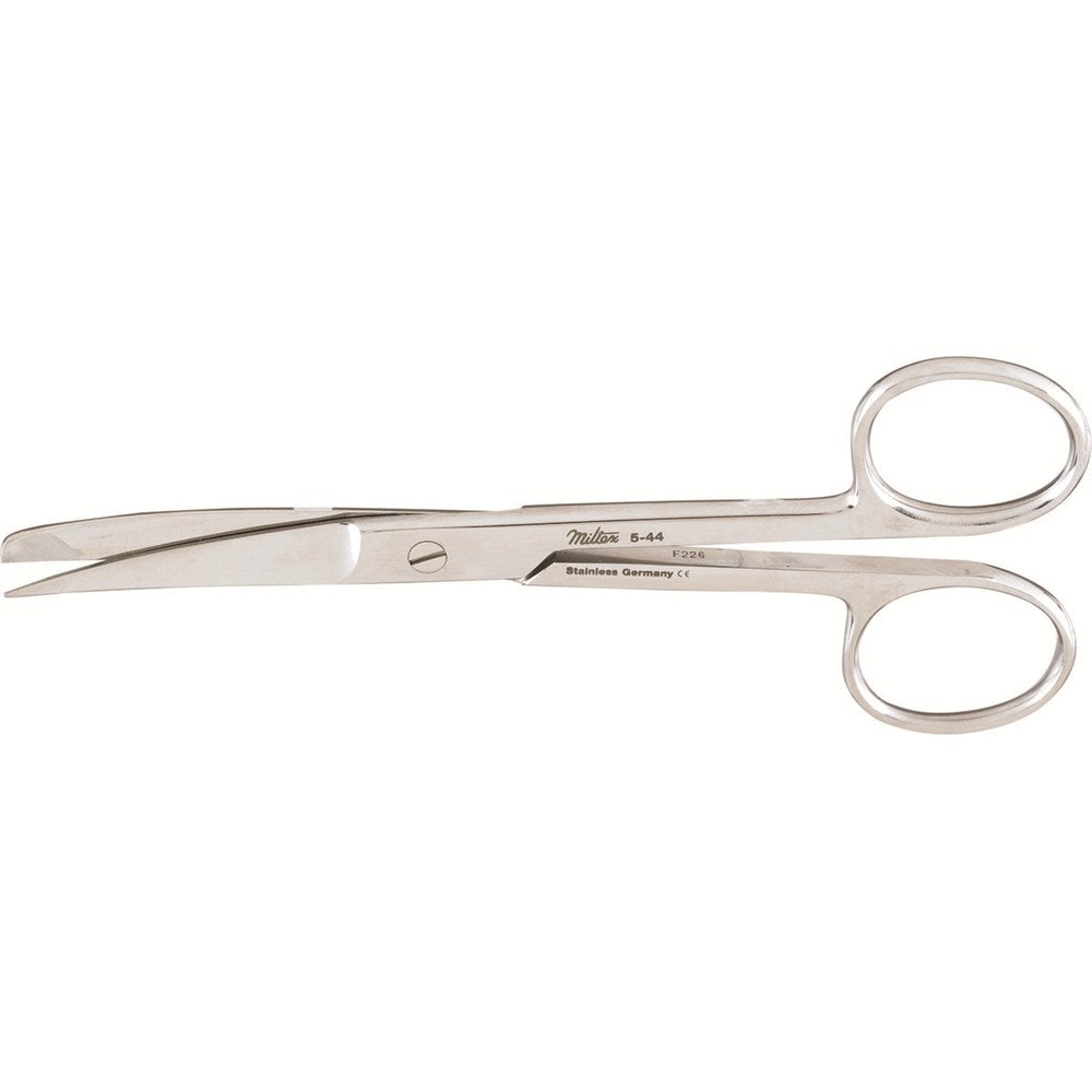 MILTEX Standard Pattern Operating Scissors, curved, sharp-blunt points. MPN: 5-44