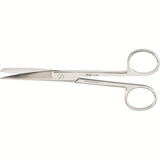 MILTEX Standard Pattern Operating Scissors, curved, 5-1/2" (14cm), sharp-blunt points. MPN: 5-46