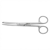 MILTEX Standard Pattern Operating Scissors, curved, 6-1/2" (16.5cm), sharp-blunt points. MPN: 5-48