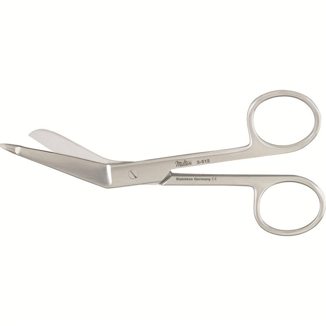 MILTEX LISTER Bandage Scissors, 4-3/4" (120mm), Extra Fine. MPN: 5-512