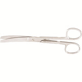 MILTEX Standard Pattern Operating Scissors, curved, 6-1/2" (16.5cm), blunt-blunt points. MPN: 5-58