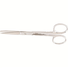 MILTEX Lightweight Operating Scissors, 5-1/8" (130mm), Straight, Sharp-Blunt Points. MPN: 5-61