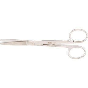 MILTEX Lightweight Operating Scissors, 5-1/8" (130mm), Straight, Blunt-Blunt Points. MPN: 5-62