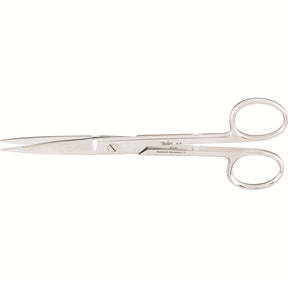 MILTEX Standard Pattern Operating Scissors, straight, 6" (152mm), sharp-sharp points. MPN: 5-7
