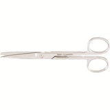 MILTEX Standard Pattern Serratex Operating Scissors, straight, 5-1/2", one serrated edge, sharp-blunt points. MPN: 5-72