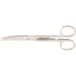 MILTEX Standard Pattern Serratex Operating Scissors, curved, 5-1/2", one serrated edge, sharp-sharp points. MPN: 5-74