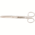MILTEX Standard Pattern Serratex Operating Scissors, curved, 5-1/2", one serrated edge, sharp-blunt points. MPN: 5-76