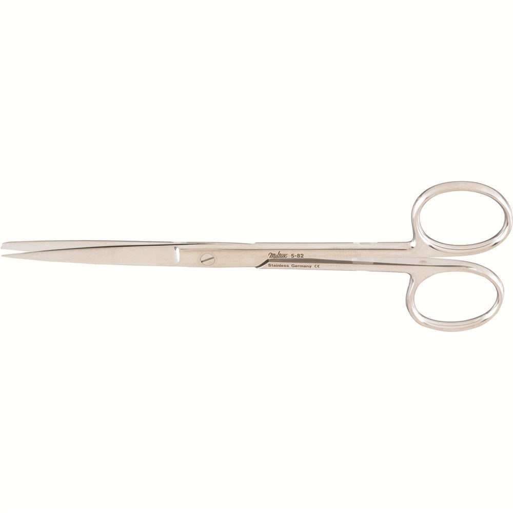 MILTEX Delicate Pattern Lightweight Operating Scissors, straight, 5-1/2", sharp-blunt points. MPN: 5-82