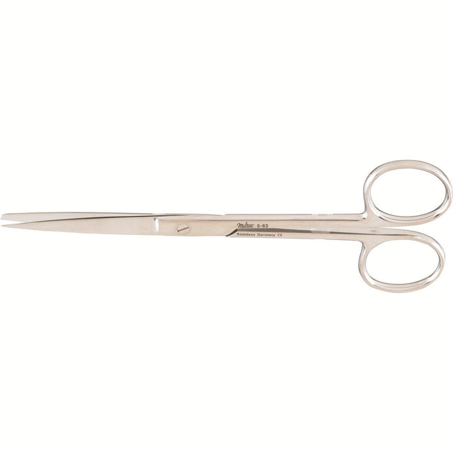 MILTEX Delicate Pattern Lightweight Operating Scissors, straight, 5-1/2", sharp-blunt points. MPN: 5-82
