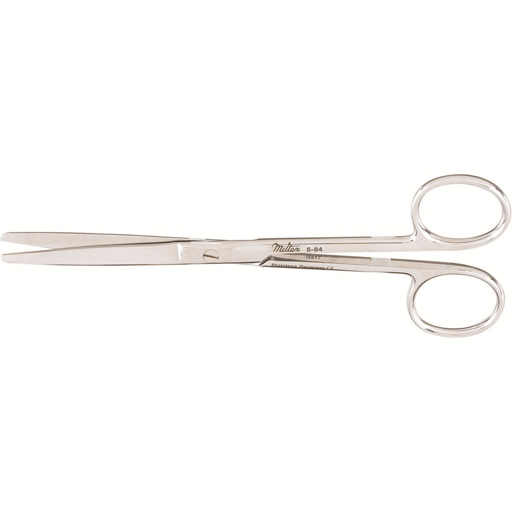 MILTEX Delicate Pattern Lightweight Operating Scissors, straight, 5-1/2", blunt-blunt points. MPN: 5-84