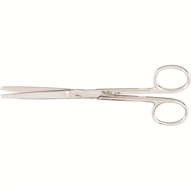 MILTEX Delicate Pattern Lightweight Operating Scissors, straight, 5-1/2", blunt-blunt points. MPN: 5-84