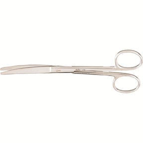 MILTEX Delicate Pattern Lightweight Operating Scissors, curved, 5-1/2", blunt- blunt points. MPN: 5-90