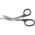 MILTEX Bandage & Utility Scissors, 6-1/2" (165mm), Serrated Blade, Black Handle. MPN: 5-998
