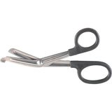 MILTEX Bandage & Utility Scissors, 6-1/2" (165mm), Serrated Blade, Black Handle. MPN: 5-998
