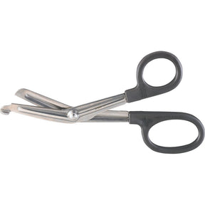 MILTEX Bandage & Utility Scissors, 6-1/2" (165mm), Serrated Blade, Black Handle. MPN: 5-998