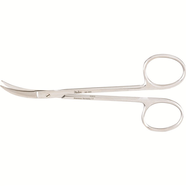 MILTEX Iris Operating Scissors, 4-1/2" (114mm), curved sideways. MPN: 5D-303
