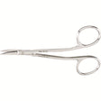 MILTEX LA GRANGE Scissors, 4-1/4" (108mm), Curved, One Serrated Blade, Angled Shanks. MPN: 5D-324