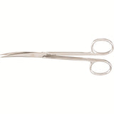 MILTEX BROPHY Operating Scissors, 5-5/8" (143mm), curved, sharp/sharp, with one serrated blade. MPN: 5D-326