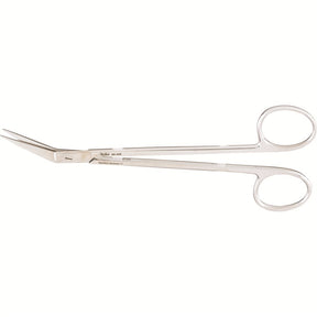 MILTEX LOCKLIN Operating Scissors, 6-1/4" (159mm), Angled on Side, One Serrated Blade. MPN: 5D-328