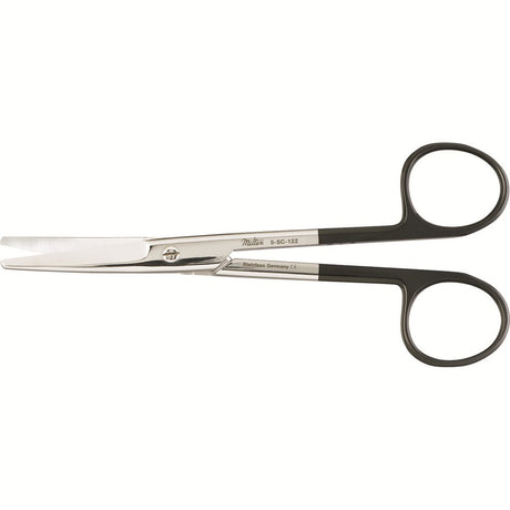 MILTEX MAYO Scissors, 5-3/4" (145mm), SuperCut, curved, one serrated blade. MPN: 5-SC-122