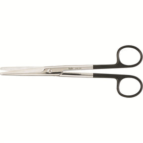 MILTEX MAYO Scissors, 6-3/4" (172mm), SuperCut, straight, one serrated blade. MPN: 5-SC-124