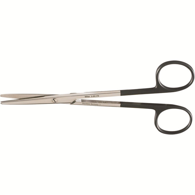 MILTEX Metzenbaum Dissecting Scissors, 5-3/4" (145mm), SuperCut, Standand Pattern, straight, blunt points. MPN: 5-SC-179