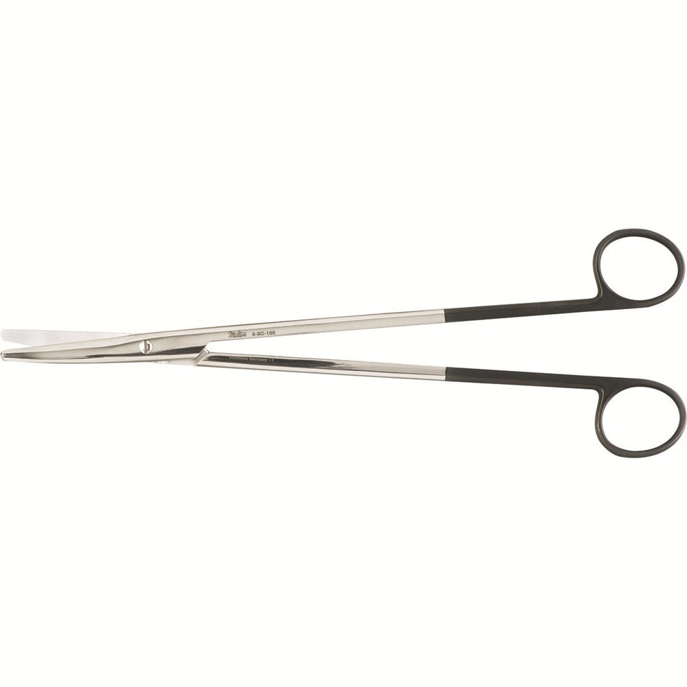 MILTEX METZENBAUM Scissors, 9-1/4" (232mm), SuperCut, curved, blunt/blunt. MPN: 5-SC-188