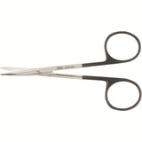 MILTEX METZENBAUM Scissors, 4-1/2" (115mm), SuperCut, curved, delicate, one serrated blade. MPN: 5-SC-284