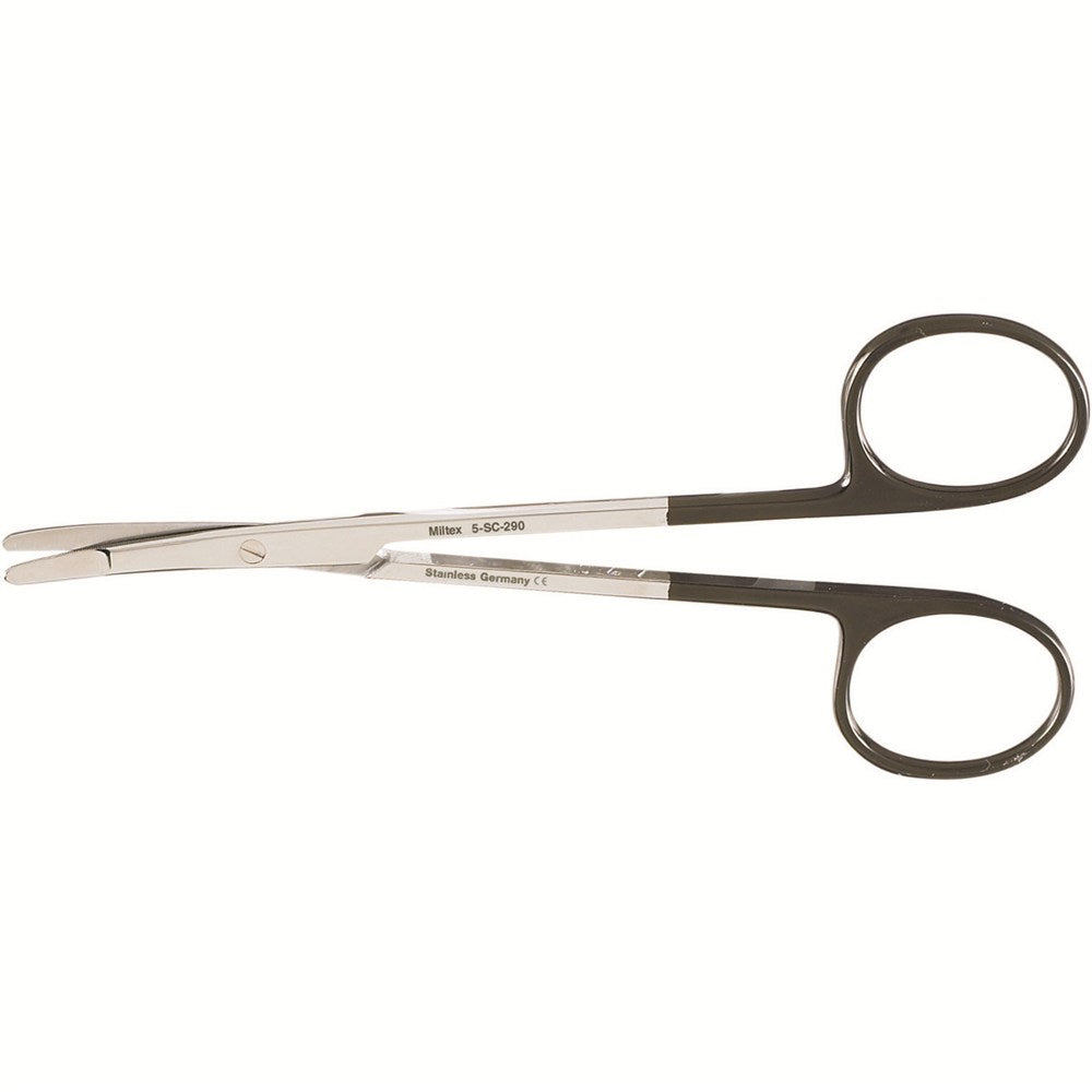 MILTEX Ragnell (Kilner) Scissors, 5" (124mm), Supercut, curved, blunt points. MPN: 5-SC-290