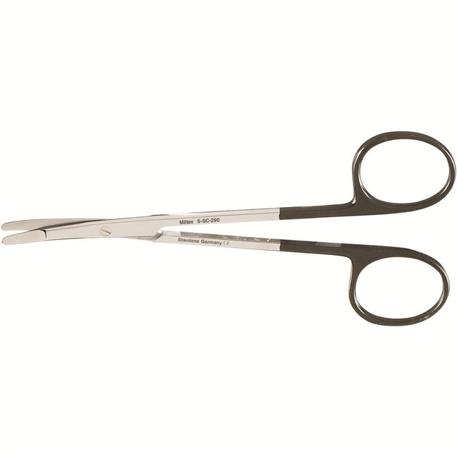 MILTEX Ragnell (Kilner) Scissors, 5" (124mm), Supercut, curved, blunt points. MPN: 5-SC-290