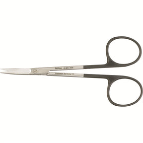 MILTEX Iris Scissors, 4-5/8" (116mm), SuperCut, Curved, Sharp/Sharp. MPN: 5-SC-306