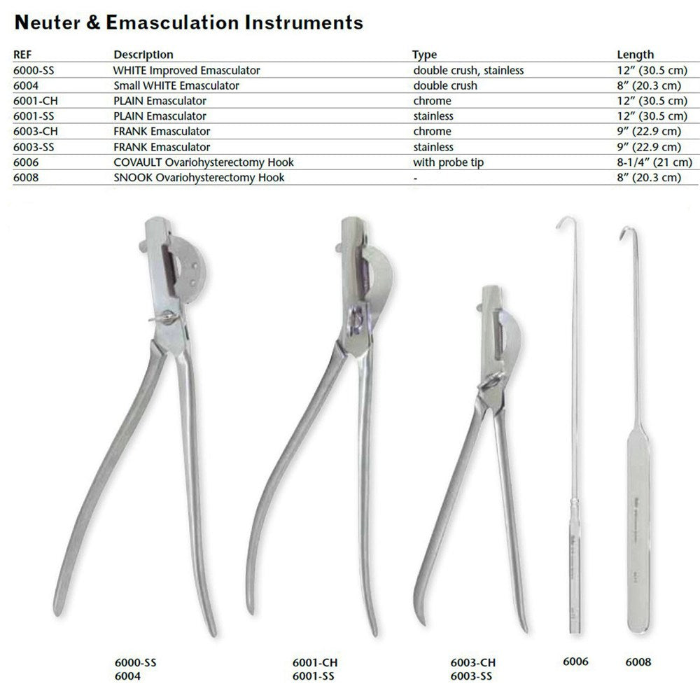 MILTEX PLAIN Emasculator, 12" (30.5 cm). MPN: 6001-SS - Image 2