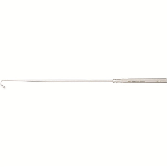 MILTEX COVAULT Ovariohysterectomy Hook with probe tip, 8-1/4" (21 cm). MPN: 6006