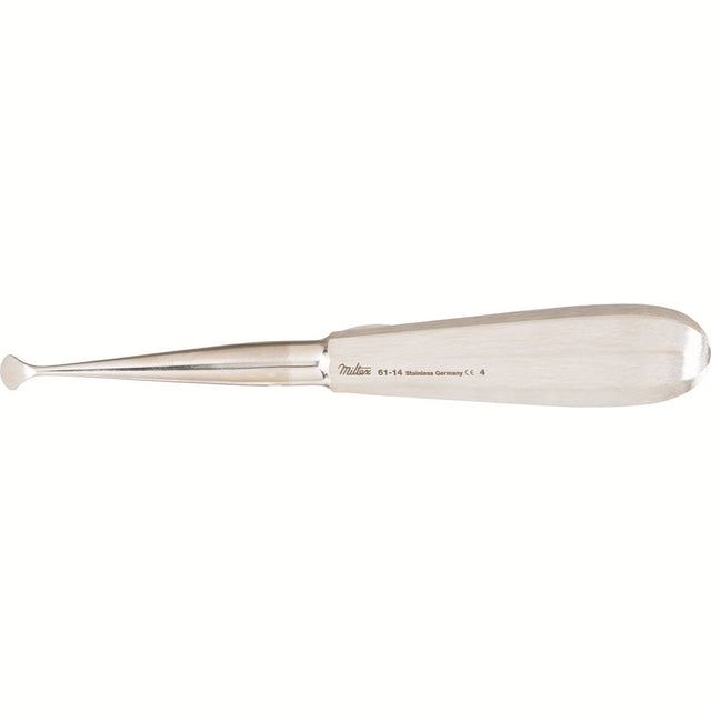MILTEX No. 4 MOLT Curette, straight, large. MPN: 61-14