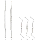 MILTEX No. 75 LUCAS Curette, Double Ended, Straight. MPN: 61-2 - Image 2