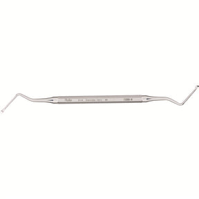 MILTEX LUCAS Curette 7" (178mm), No. 85, double-ended, angled, small. MPN: 61-4
