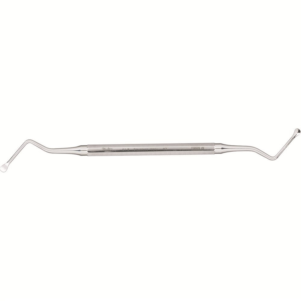 MILTEX No. 87 LUCAS Curette, angular, large. MPN: 61-8