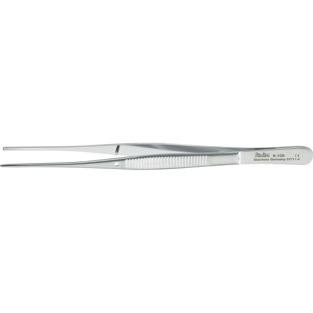 MILTEX SEMKEN Tissue Forceps, 5" (127mm), 1 X 2 teeth. MPN: 6-106