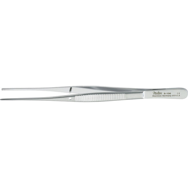 MILTEX SEMKEN Tissue Forceps, 5" (127mm), 1 X 2 teeth. MPN: 6-106