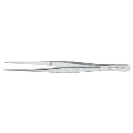 MILTEX SEMKEN Dressing Forceps, 6" (151mm), serrated. MPN: 6-109
