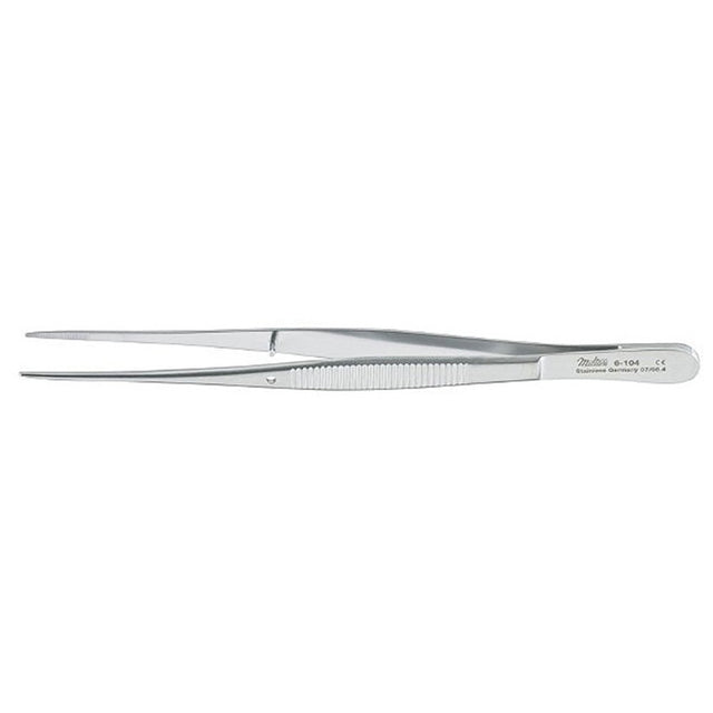 MILTEX SEMKEN Dressing Forceps, 6" (151mm), serrated. MPN: 6-109