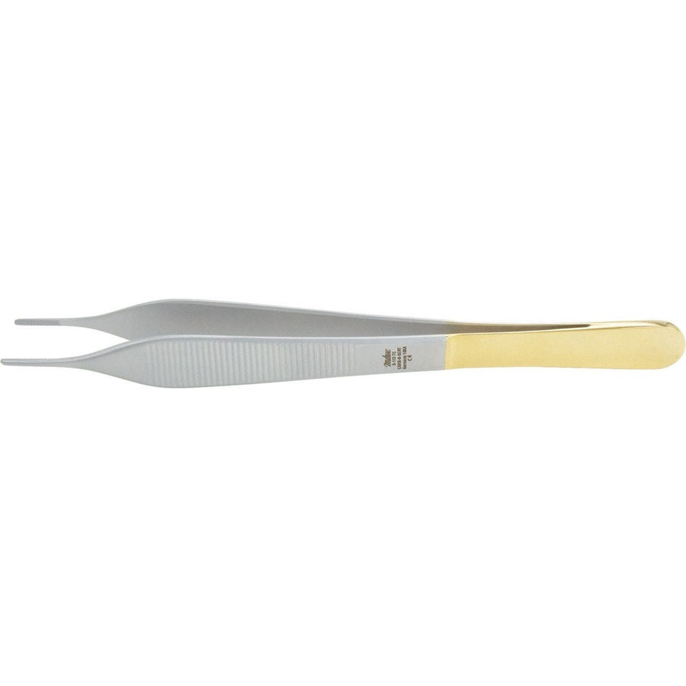 MILTEX HUDSON (EWALD) Dressing Forceps, 6" (151mm), cross-serrated tips, Tungsten Carbide. MPN: 6-113TC