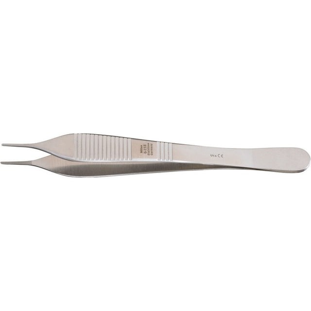 MILTEX ADSON Dressing Forceps, 4-3/4" (120mm), delicate, serrated. MPN: 6-118