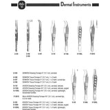 MILTEX ADSON Dressing Forceps, 4-3/4" (120mm), delicate, angled, serrated. MPN: 6-118A - Image 5