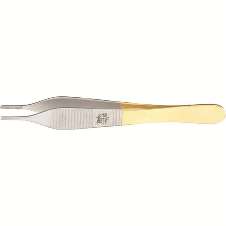 MILTEX ADSON Dressing Forceps, 4-7/8" (123mm), Tungsten Carbide, Cross Serrated Tips. MPN: 6-118TC