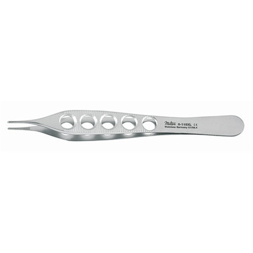 MILTEX ADSON Dressing Forceps, 4-3/4" (119.5mm), fenestrated handles. MPN: 6-118XL