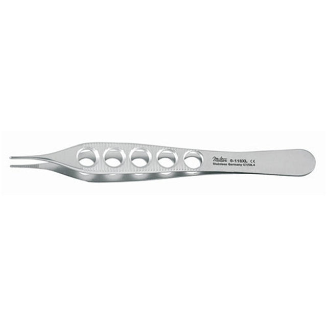MILTEX ADSON Dressing Forceps, 4-3/4" (119.5mm), fenestrated handles. MPN: 6-118XL