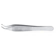 MILTEX ADSON Tissue Forceps, 4-3/4" (120mm), angled, 1 x 2 teeth. MPN: 6-120A