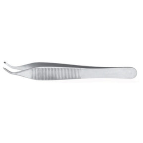 MILTEX ADSON Tissue Forceps, 4-3/4" (120mm), angled, 1 x 2 teeth. MPN: 6-120A