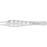 MILTEX BROWN-ADSON Tissue Forceps, 4-7/8" (123mm), 7 x 7 side grasping teeth, lightweight fenestrated handles. MPN: 6-124XL